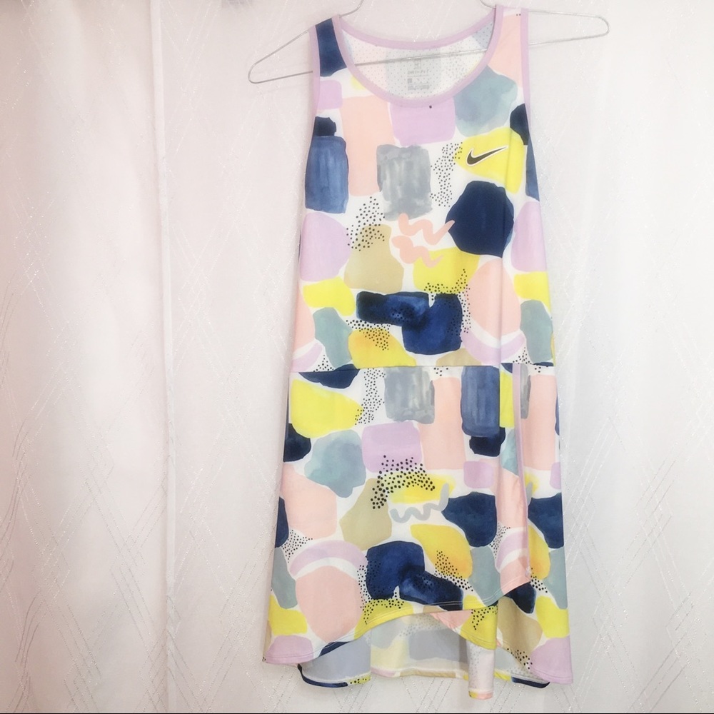 NWT Nike Lilac Mist Tennis Dress Large - Picture 3 of 9